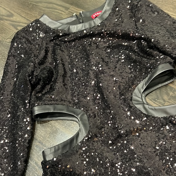 Staud mini sequin dress - Picture 2 of 4